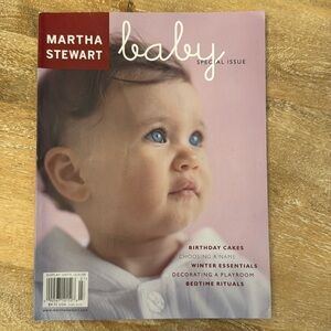 Vintage Martha Stewart Baby Magazine. Special Issue. Winter 2001.